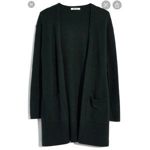 Kent Cardigan Sweater in Heather Forest